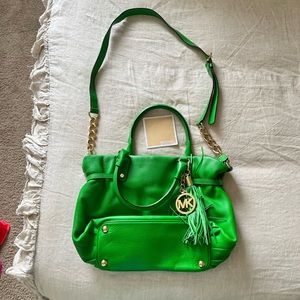 Michael Kors Bright Green Purse